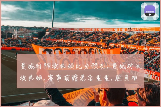 曼城对阵埃弗顿比分预测,曼城对决埃弗顿,赛事前瞻悬念重重,胜负难料